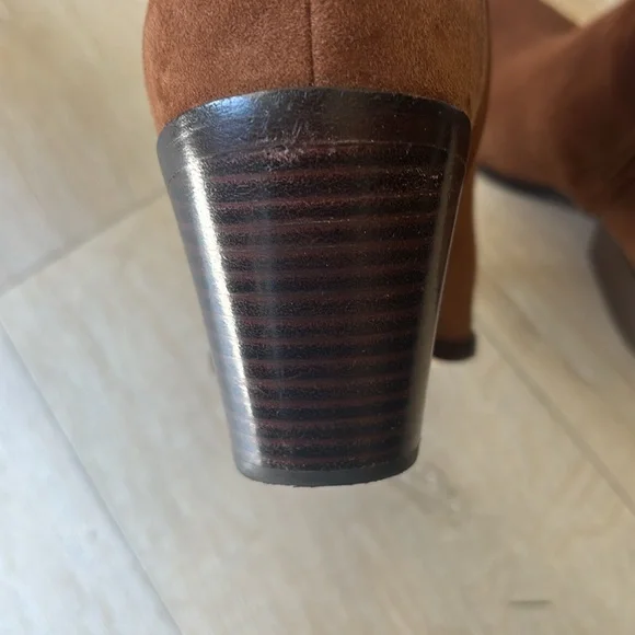 Paige Libby Tobacco Suede Ankle Boots size 9 - Picture 4 of 9